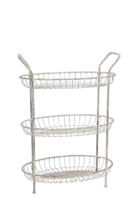 Этажерка декоративная "Британи" 61x35x83см