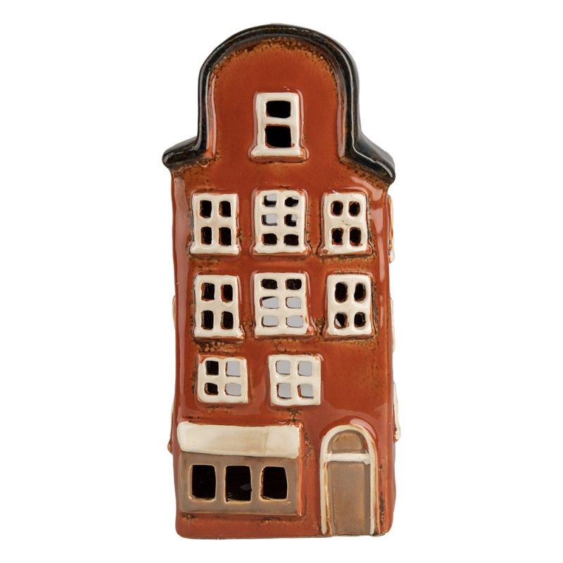 Подсвечник "Голландский домик"  12x9x25см