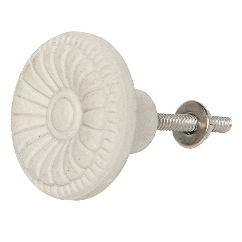 Ручка "Мраморный цветок" 4x3см