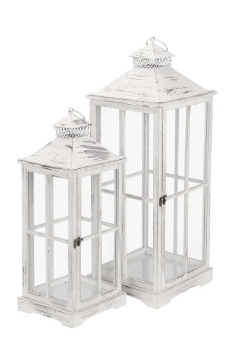 Набор из 2-х подсвечников "Андрэ" 24х22х62см/30х28х75см