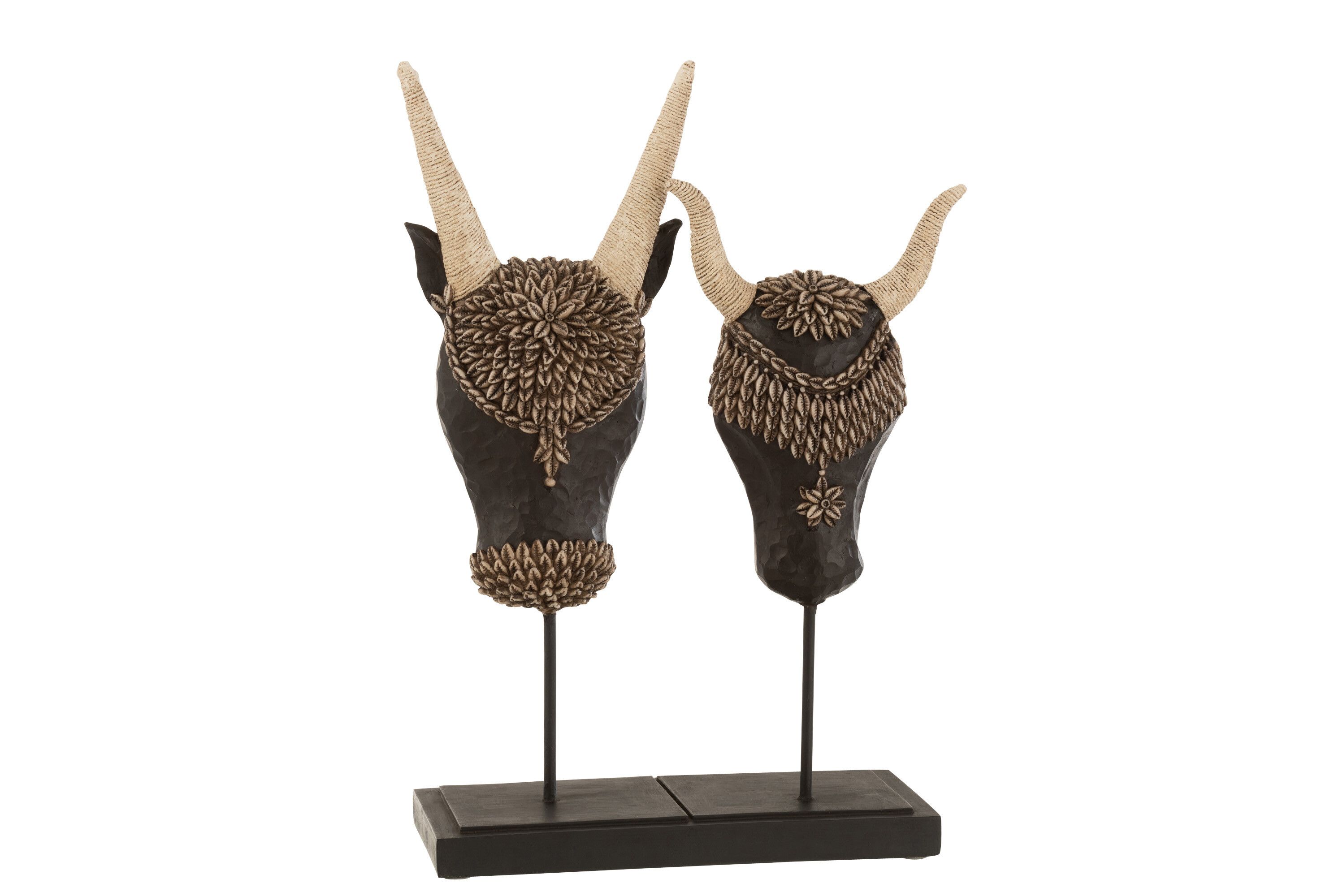 Декор "Быки" 24,5x9,5x39см