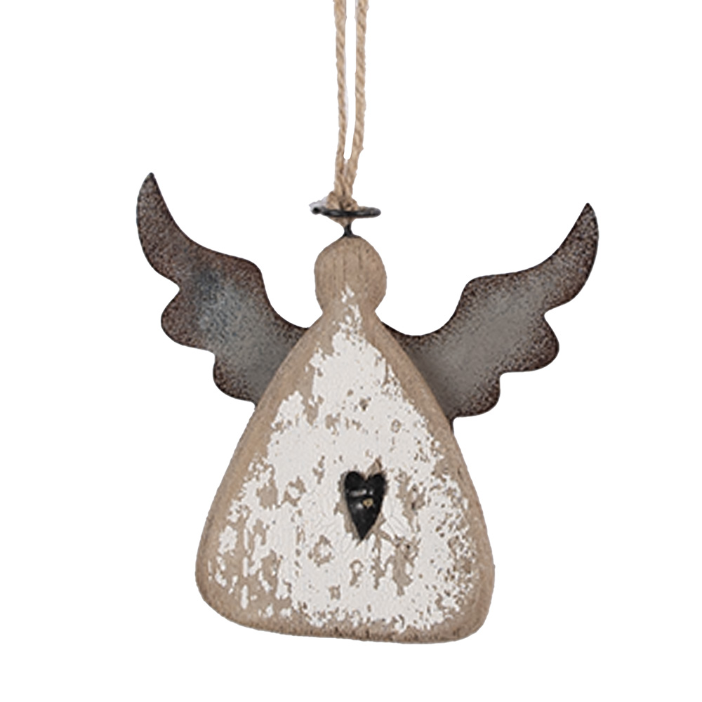 Декор подвесной "Ангел" 10x2x10см