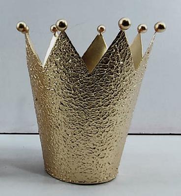 Подсвечник "Корона" 14см