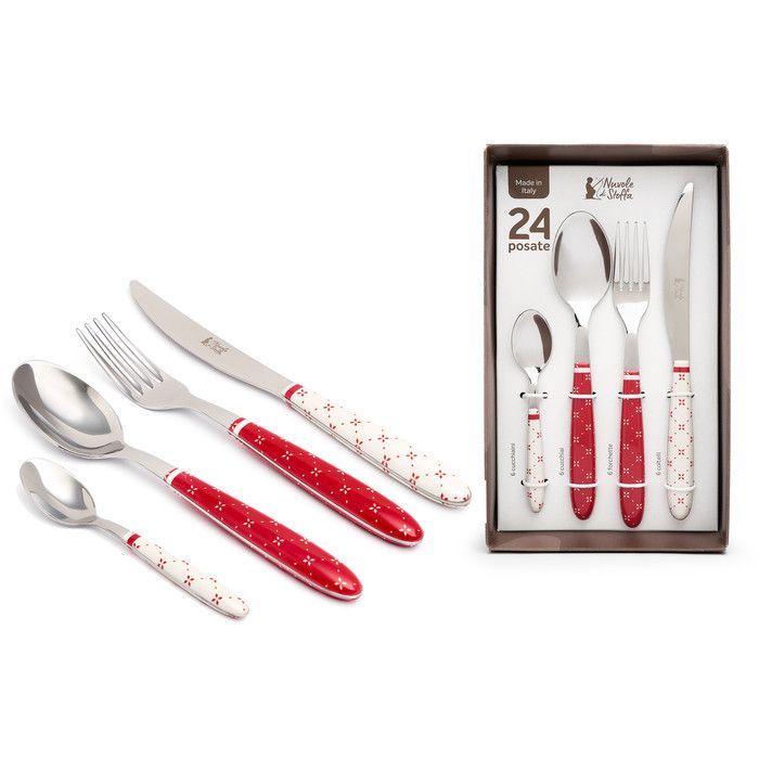 Набор приборов 24 шт "Королевское Рождество"