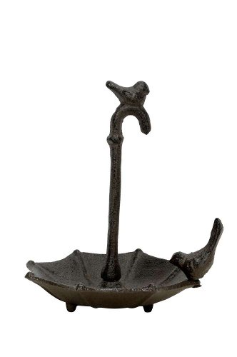 Кормушка "Зонтик с птичкой" 16x16xH19см