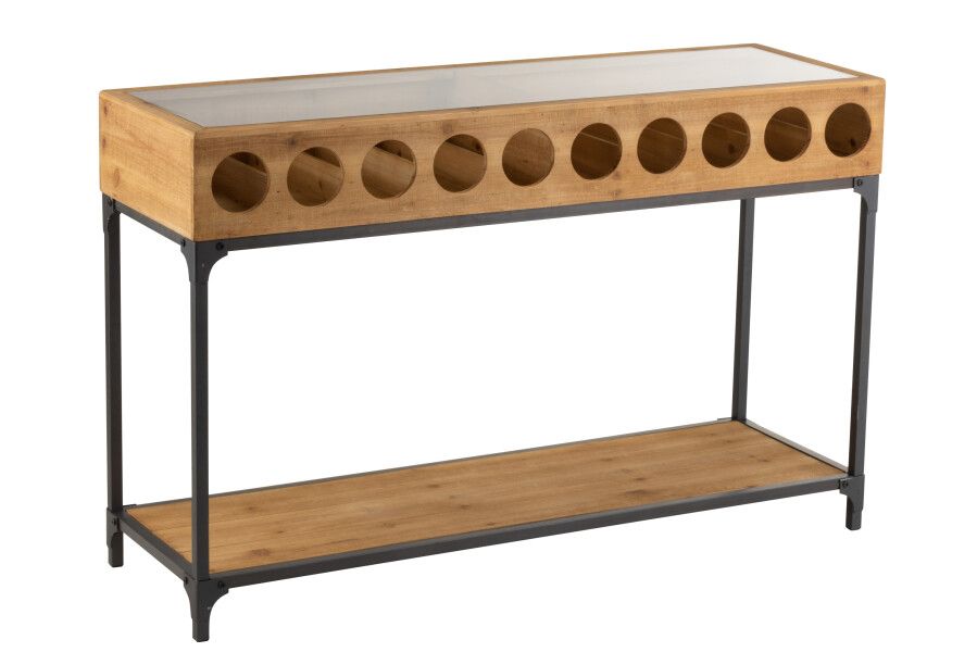 Консоль для вина "Сомелье" 120x38x76.5см