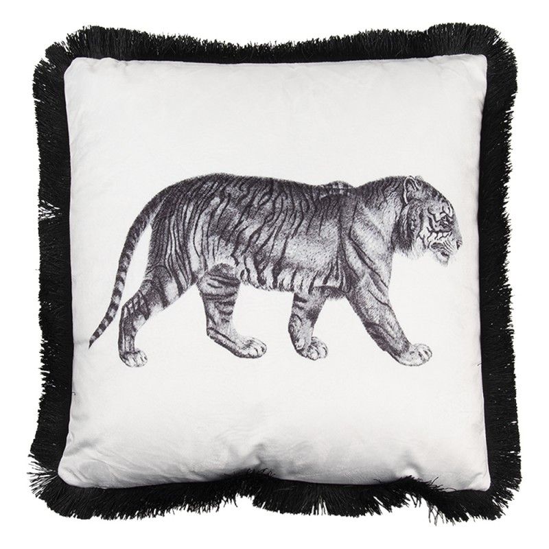 Подушка декоративная "Тигр" 45x45x4см