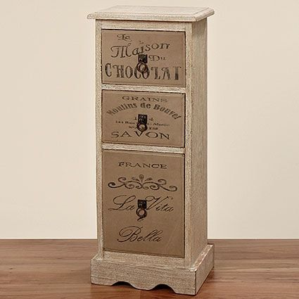 Комод "Лион" 33x22x82см