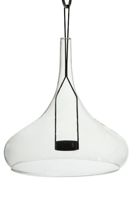 Подсвечник подвесной "Лампа" 21х21х23см