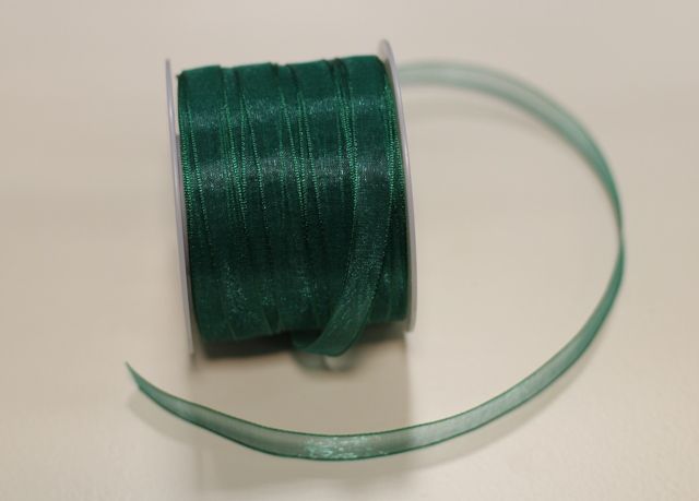 Тесьма "Органза" малахит 10ммх50м