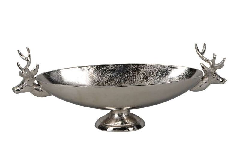 Блюдо декоративное "Олени" большое 60х18х21см