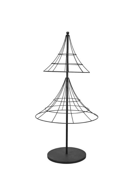 Декор для подвесов "Елка" черная малая 55x108,5см
