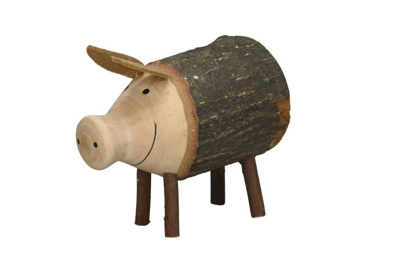 Декор "Свинка" 12x7xH13см