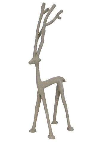 Декор "Олень-Пастель" большой 18x10xH41см