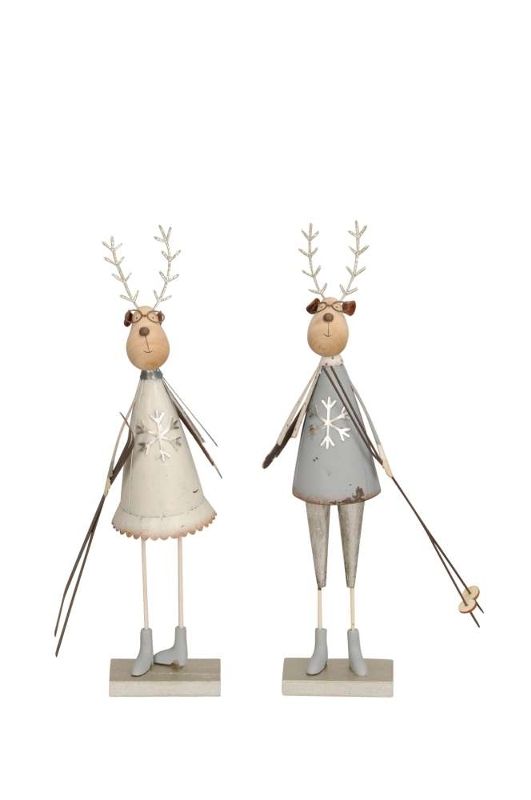 Декор "Олень" в ассортименте 13х8,5х36см