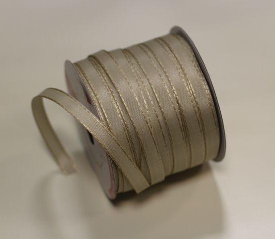 Тесьма "Тафета" беж 9ммх50м