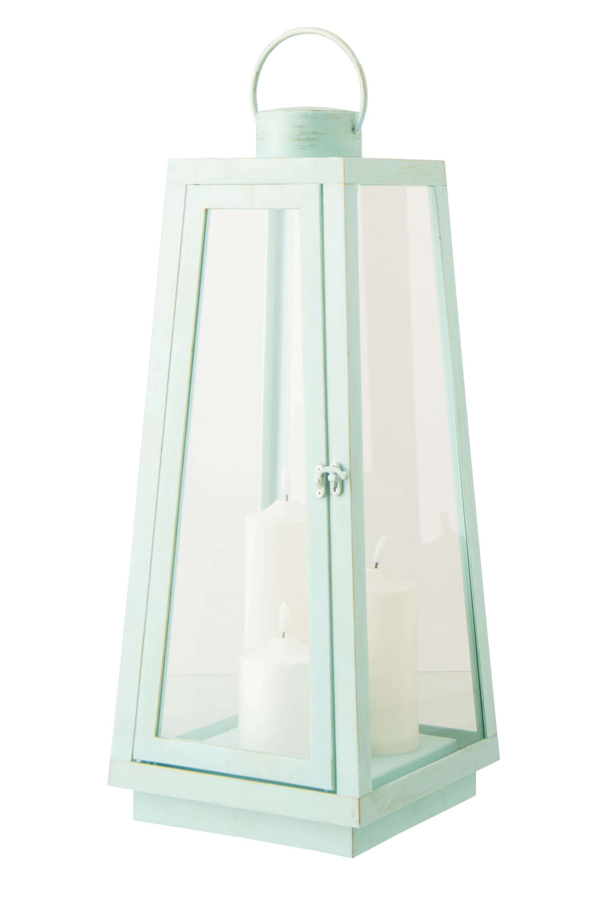 Подсвечник светодиодный "Фонарь" большой 24x24x59см