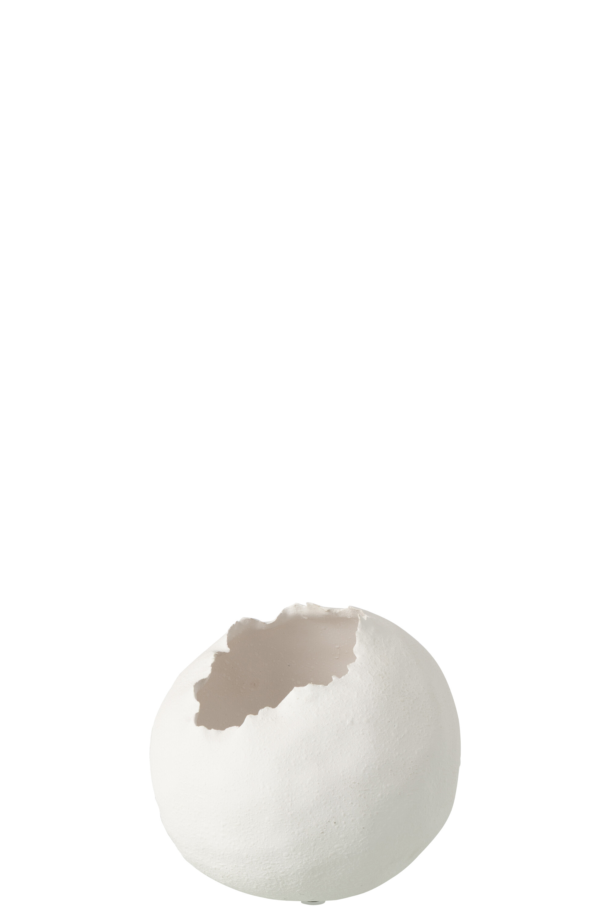 Кашпо декоративное "Яйцо" среднее 20x20x17,5см