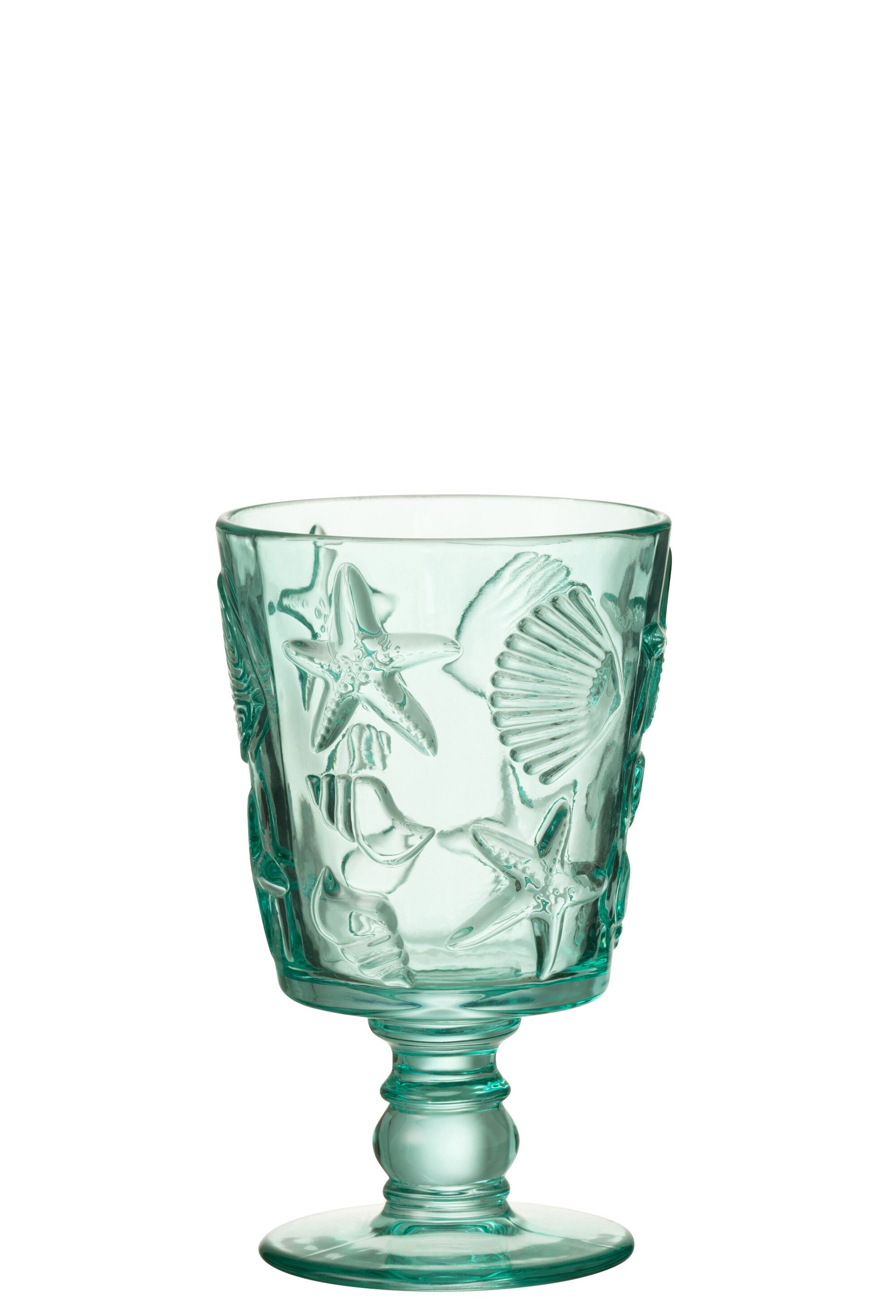 Бокал для вина "Моремания" бирюза 9x9x15см 300мл