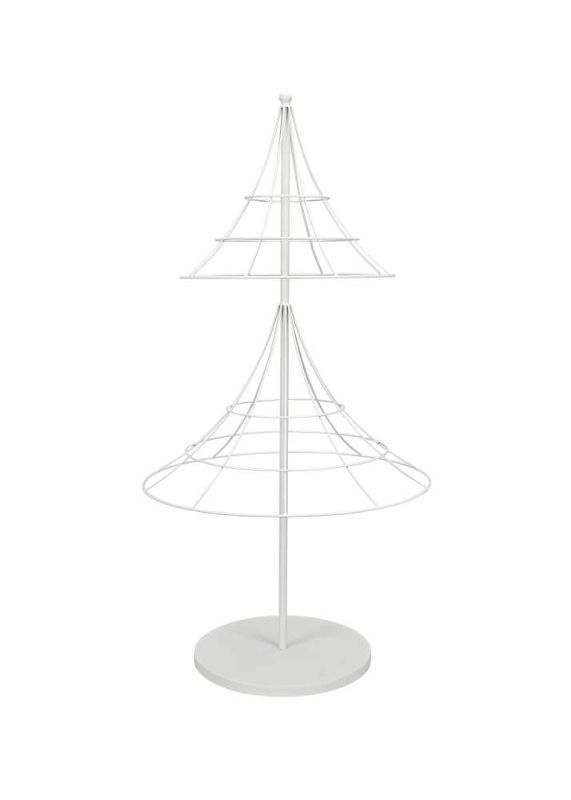 Декор для подвесов "Елка" белая малая 55x108,5см