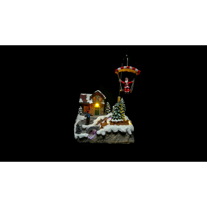 Декор светодиодный "Зимний вечер" H 26 см