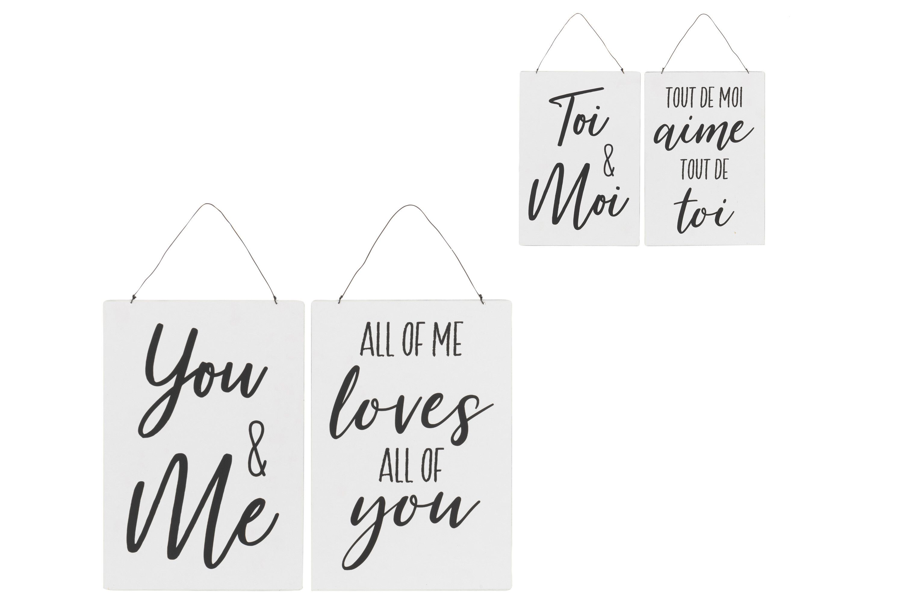 Табличка "Любовь" в ассортименте 29x20x0,3см