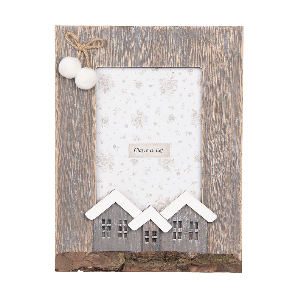 Фоторамка "Домики" 16x3x21см (Фото10x15см)