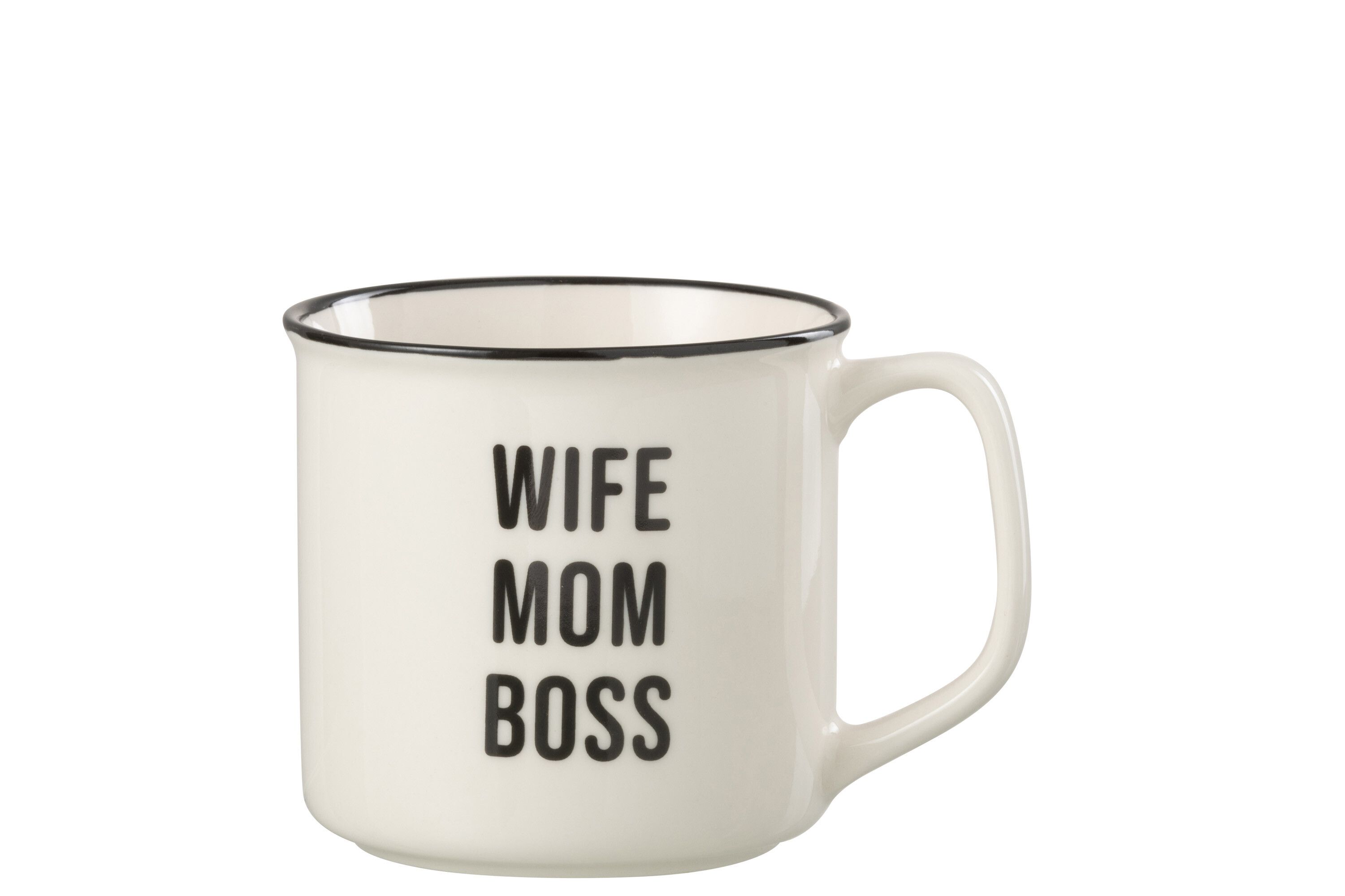 Кружка "WIife Mom Boss" 12,5x9,5x9см