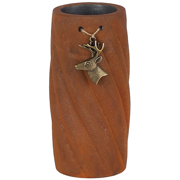 Ваза декоративная  "Олень" 10x10x20см