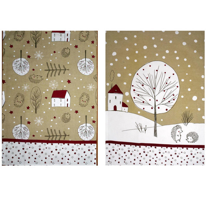 RIC13904 Полотенце кухонное "Лес" в ассортименте 50x70 см