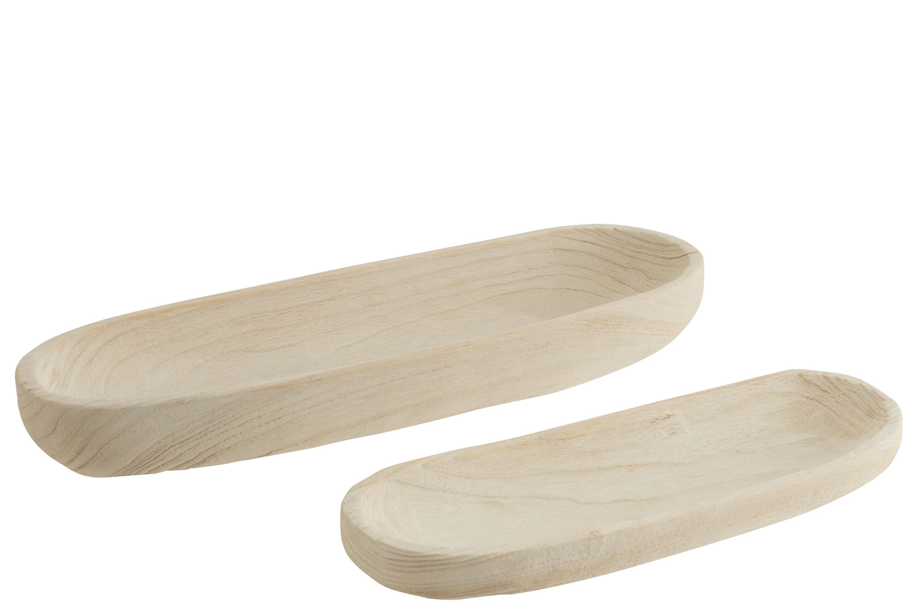 Набор из 2-х декоратвных блюд "Паулина" 46,5x16,5x4,5см/61x20,5x8см