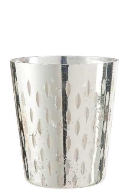 Подсвечник/Ваза "Сильвер" 18х18х20см