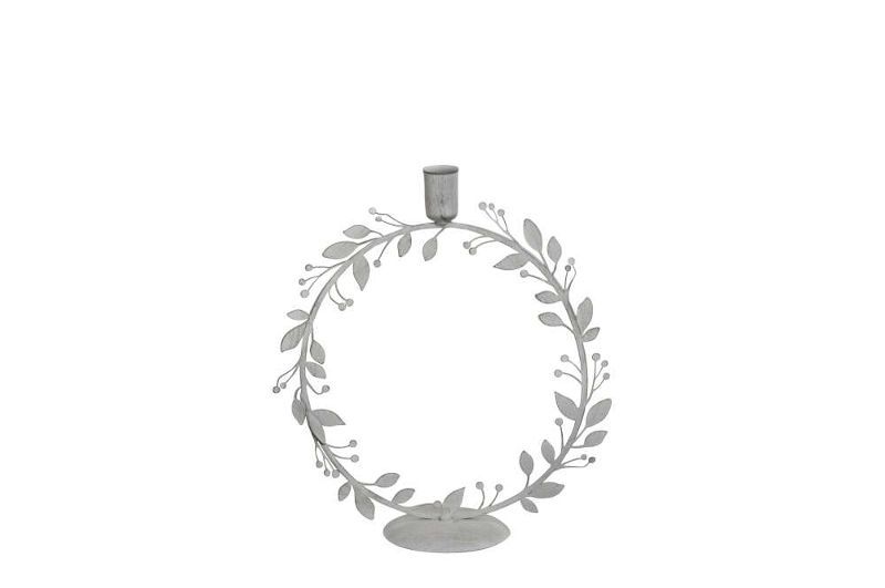Подсвечник "Венок" 15x5,5x15см