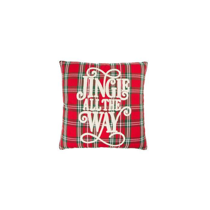 Подушка декоративная "Jingle bells" 45х45см