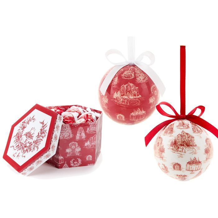 Елочный шар "Туаль" в ассортименте 7,5см