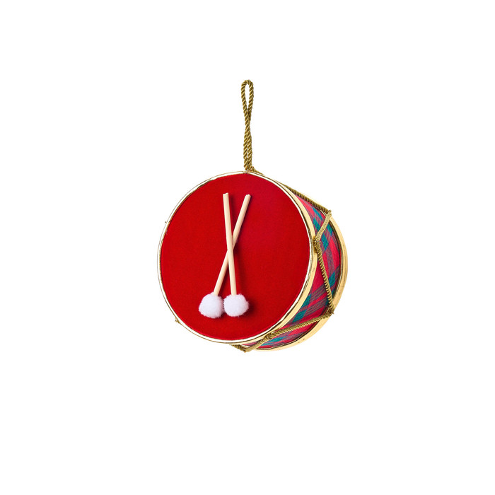 Декор подвесной "Барабан" большой 20х20х12см