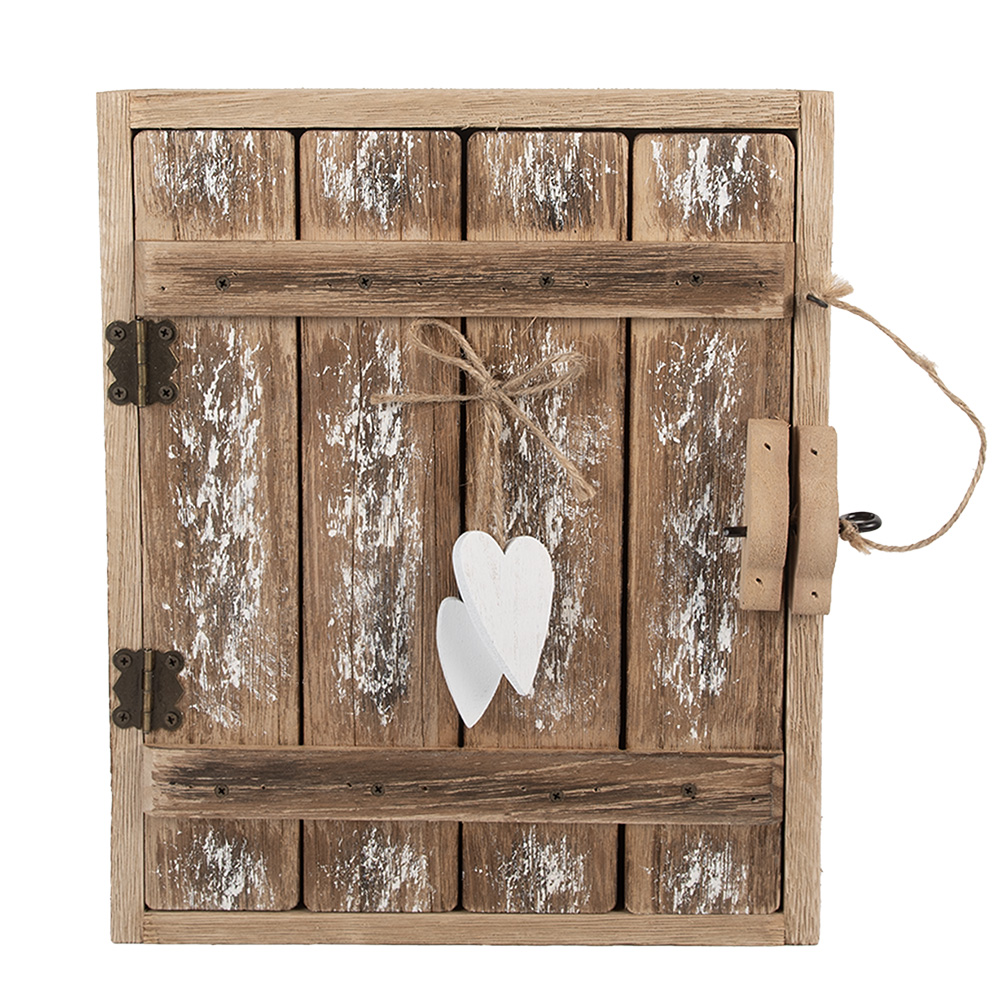 Ключница "Сердечки" 24x7x30см