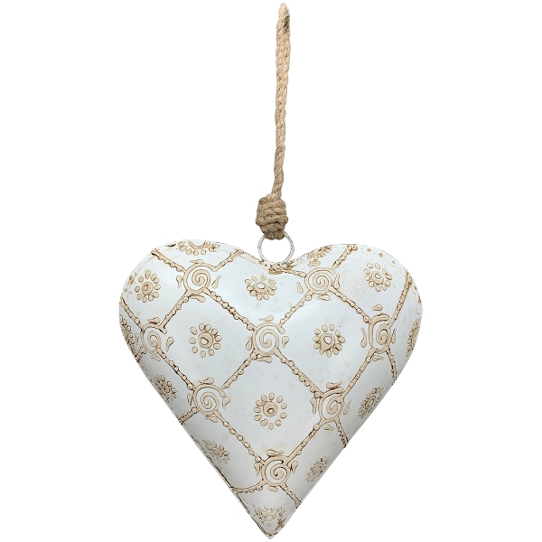 Декор подвесной "Сердце мехенди" большое 21x6x21см