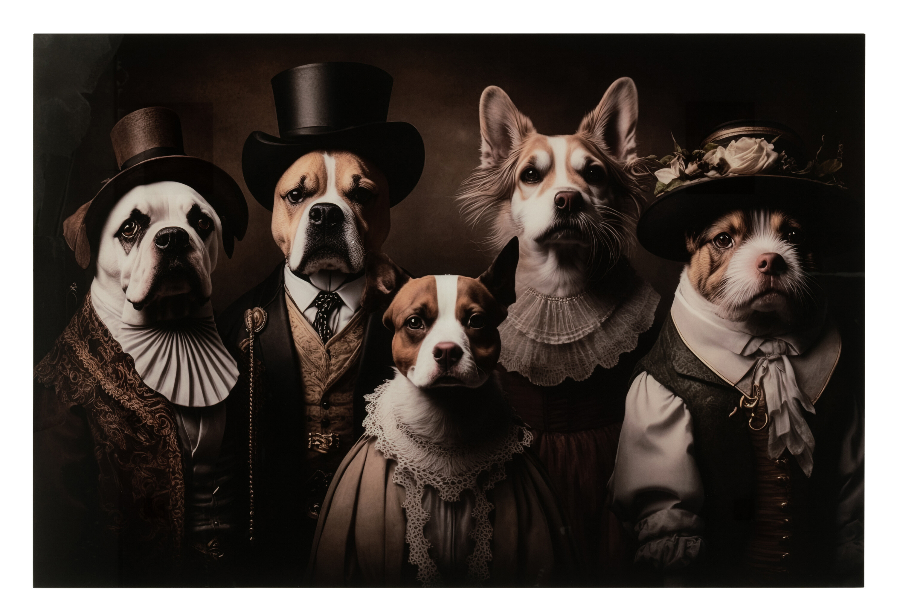 Панно "Собаки" 120x0,4x80см