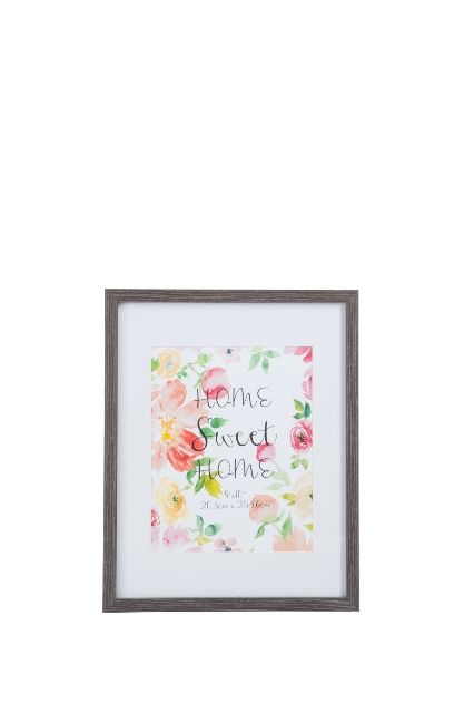 Фоторамка "Дом милый Дом" коричневая 30х3х38см