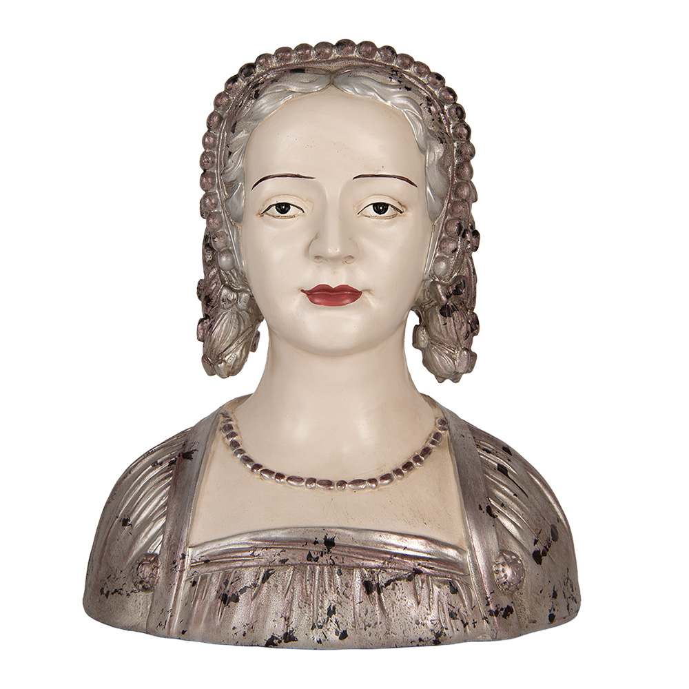 Декор "Бюст дамы" 27x15x30см