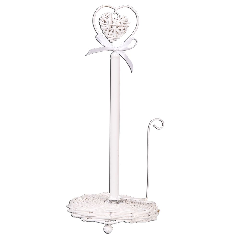 Держатель для бумажного полотенца "Сердце" 16х38см