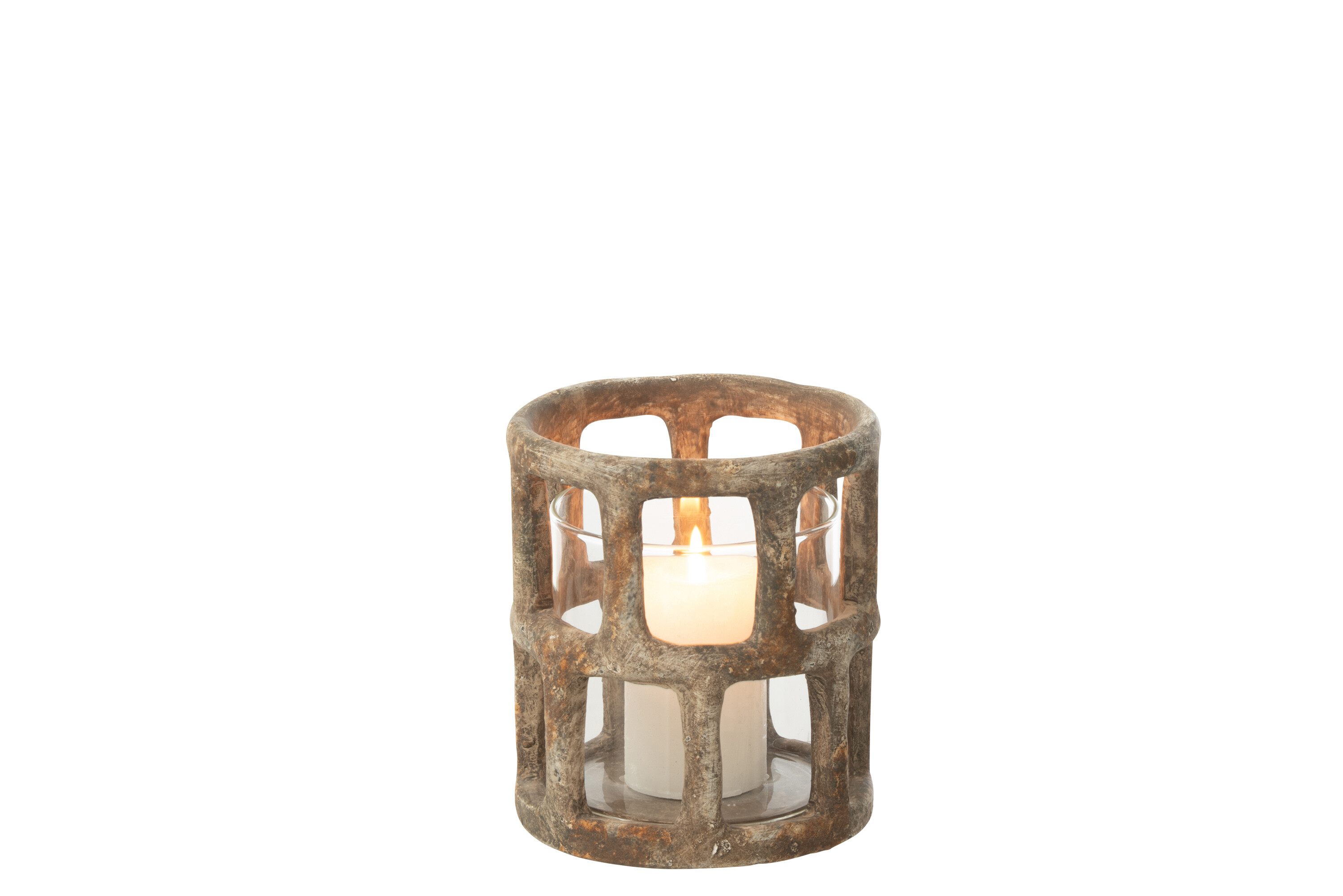 Подсвечник "Антик" средний 13x13x14,5см