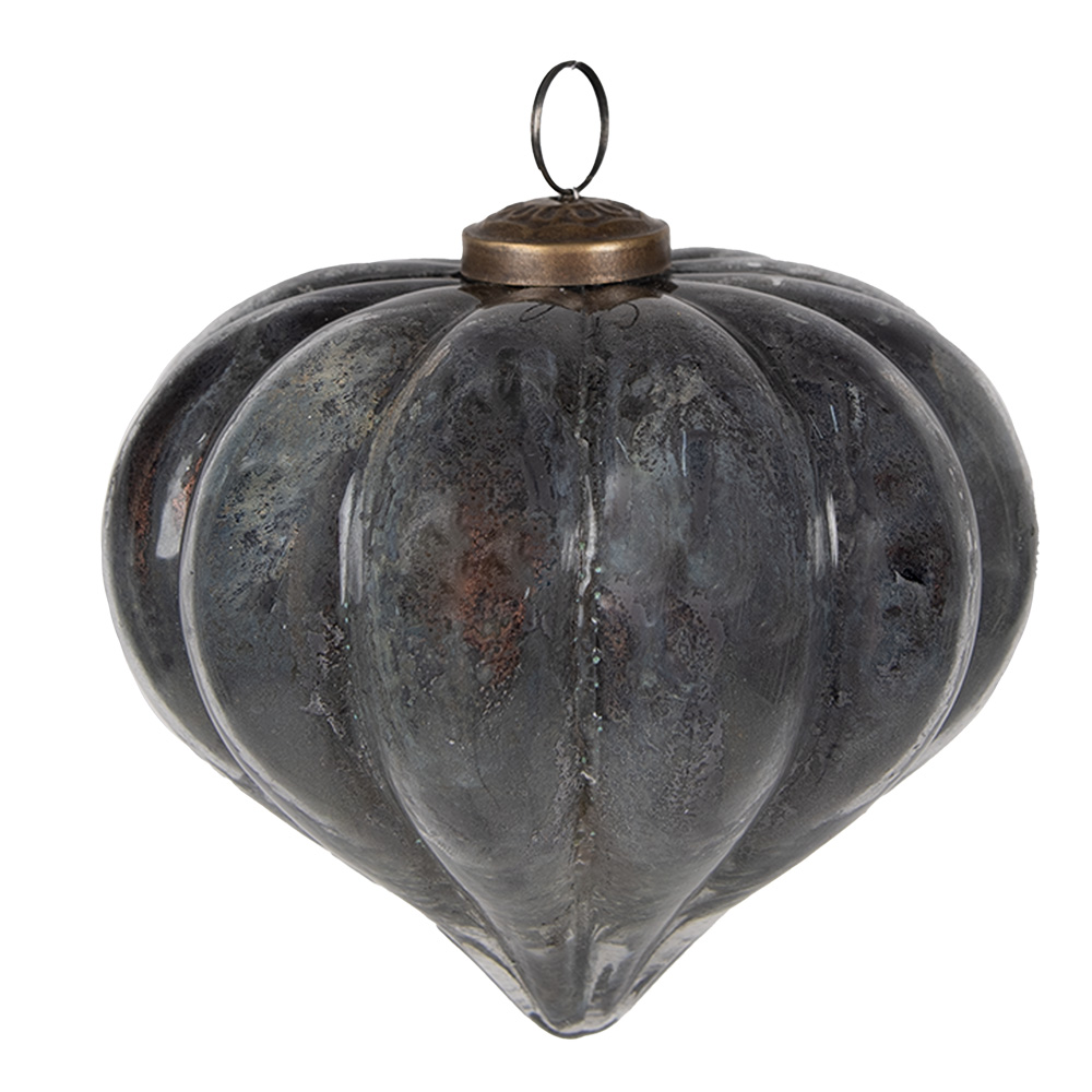 Елочное украшение "Луковка-Гранж" Ø 12x12см