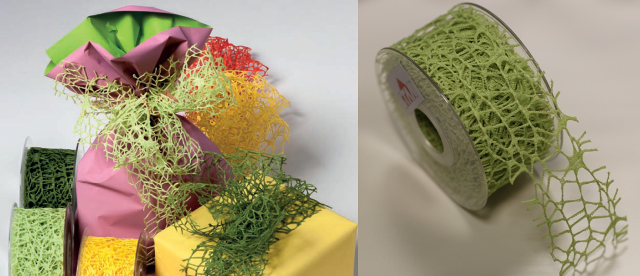 Тесьма "Паутинка" салат 50ммх9yds