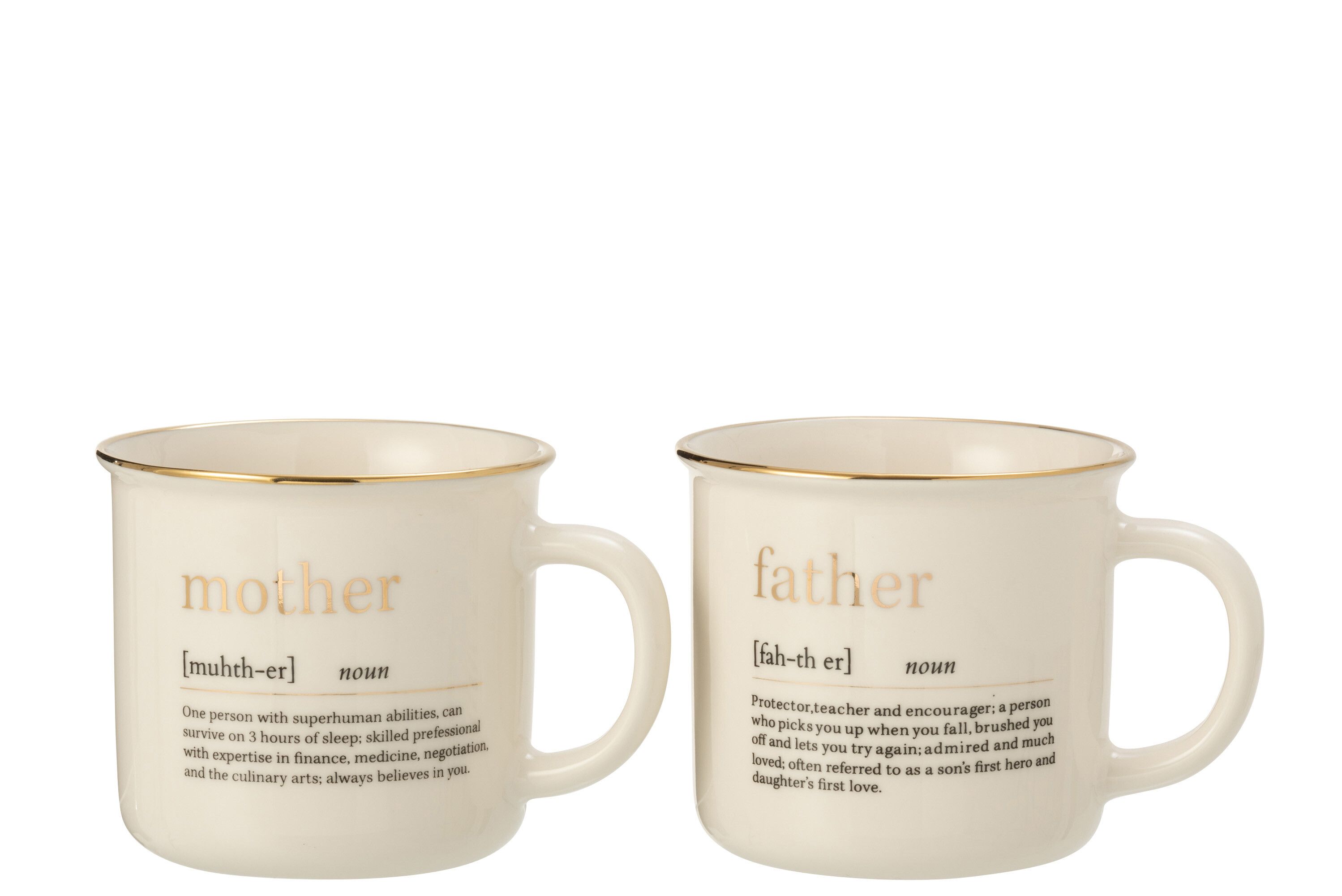 Кружка "Мама/Папа" в ассортименте 12x9,5x9см