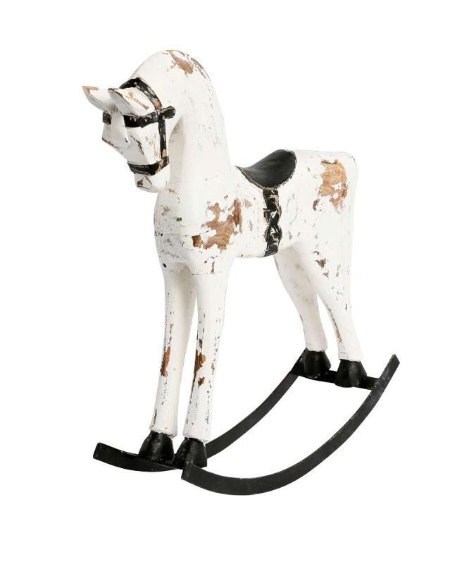 Декор "Лошадка-качалка" большая 54x13x52см