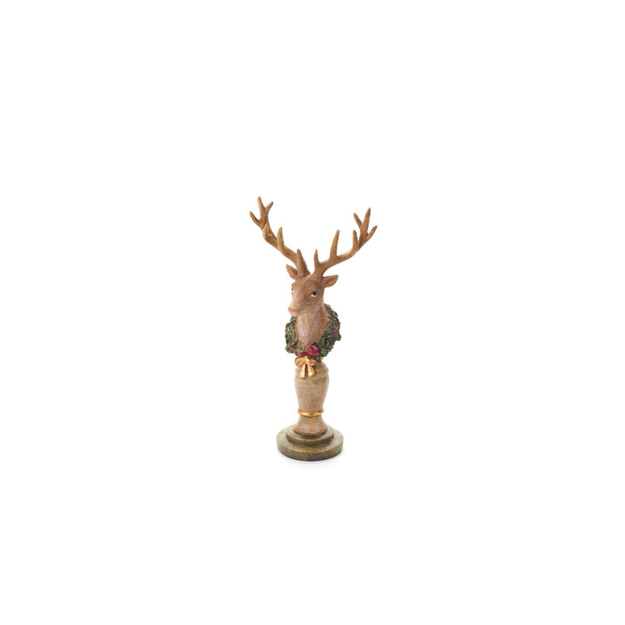 Декор "Олень" малый 12,5x7x26см