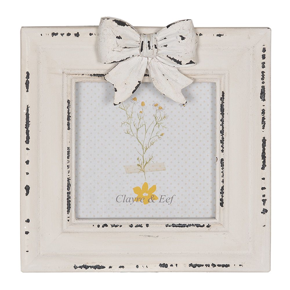 Фоторамка "Бантик" большая 16x2x17см (Фото 10x10 см)