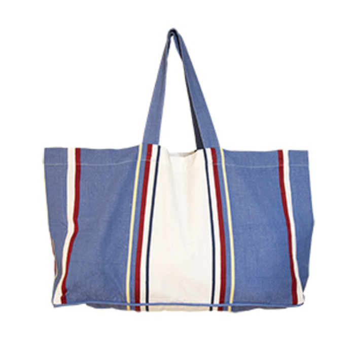 Шоппер "Марэ" синий 60 x 40 +15 см